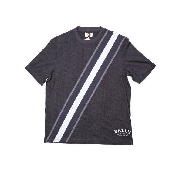 Bally Slant Stripe Tee Multi Size S/36 (Pre-owned/as pictured) - Picture 1 of 3